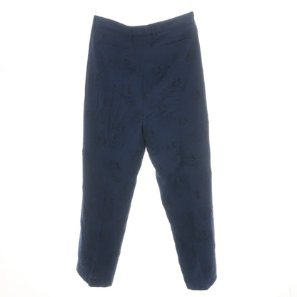 【中古】キス KITH レーヨンポリエステル ペイズリー ジャガード カジュアルスラックスパンツ ネイビー【サイズ48】【 状態ランクB 】【 メンズ 】