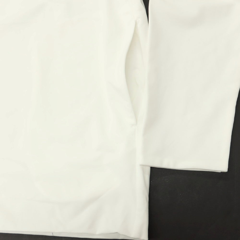 【中古】デサント オルテライン DESCENTE ALLTERRAIN ナイロン ダブルテーラーリング クルーネック 長袖Ｔシャツ ホワイト【サイズJP L】【 状態ランクB 】【 メンズ 】