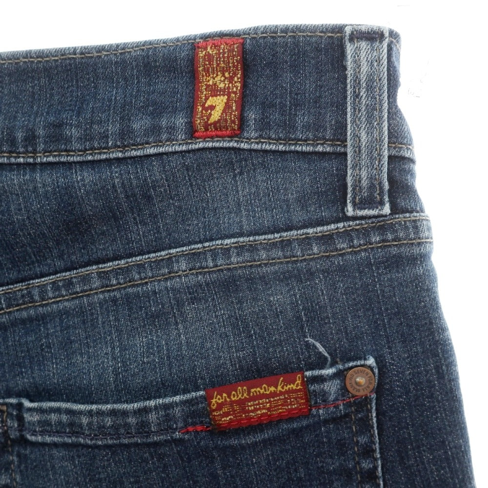 【中古】セブンフォーオール マンカインド 7 For All Mankind Standard ストレッチ コットン デニムパンツ ジーンズ ネイビー【サイズ32】【 状態ランクC 】【 メンズ 】