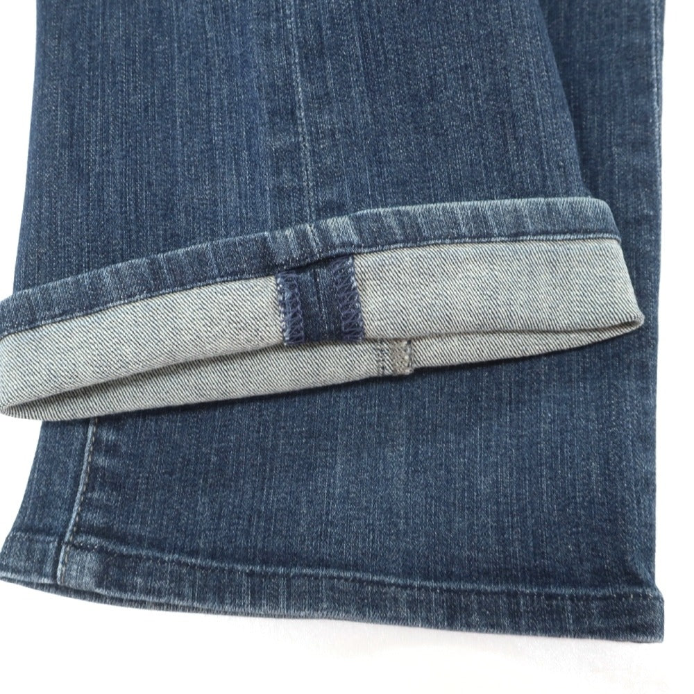 【中古】セブンフォーオール マンカインド 7 For All Mankind Standard ストレッチ コットン デニムパンツ ジーンズ ネイビー【サイズ32】【 状態ランクC 】【 メンズ 】