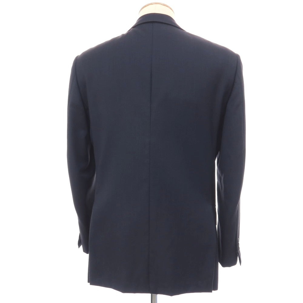 【中古】サルトリア リング Sartoria Ring ウール 3つボタン テーラードジャケット ネイビー【サイズ44】【 状態ランクC 】【 メンズ 】