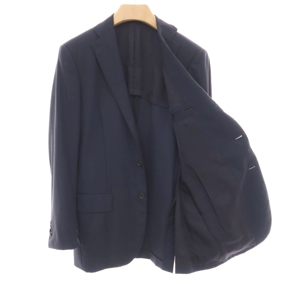 【中古】サルトリア リング Sartoria Ring ウール 3つボタン テーラードジャケット ネイビー【サイズ44】【 状態ランクC 】【 メンズ 】