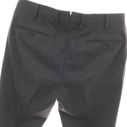 【中古】ピーティーゼロウーノ PT01 BEAMS F別注 ウールポリウレタン ドレススラックスパンツ ダークグレー【サイズ48】【 状態ランクB 】【 メンズ 】
