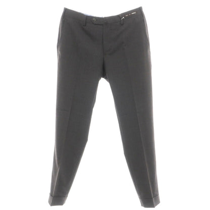 【中古】ピーティーゼロウーノ PT01 BEAMS F別注 ストレッチ ウール ドレススラックスパンツ ダークグレー【サイズ48】【 状態ランクC 】【 メンズ 】