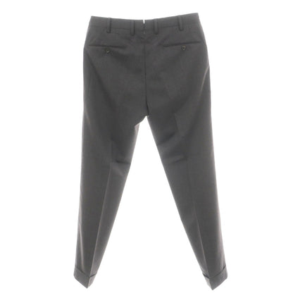 【中古】ピーティーゼロウーノ PT01 BEAMS F別注 ストレッチ ウール ドレススラックスパンツ ダークグレー【サイズ48】【 状態ランクC 】【 メンズ 】