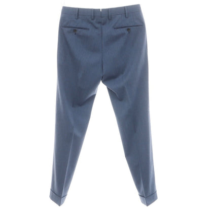【中古】ピーティーゼロウーノ PT01 BEAMS F別注 ストレッチ ウール ドレススラックスパンツ ブルー【サイズ48】【 状態ランクC 】【 メンズ 】