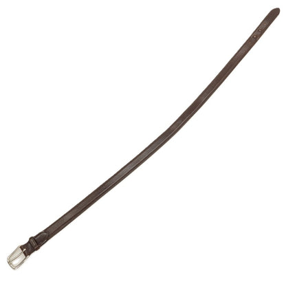 【中古】ホワイトハウスコックス Whitehouse Cox ブライドルレザー ベルト ダークブラウンxシルバー【サイズ34/85】【 状態ランクC 】【 メンズ 】