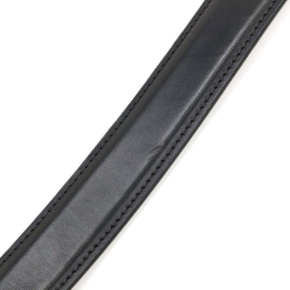 【中古】ホワイトハウスコックス Whitehouse Cox ブライドルレザー ベルト ブラックxシルバー【サイズ34/85】【 状態ランクC 】【 メンズ 】