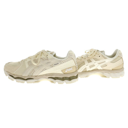 【中古】【未使用】アシックス asics × INVINCIBLE、MADNESS 2026年秋冬 スニーカー ライトベージュ【サイズ27】【 状態ランクS 】【 メンズ 】