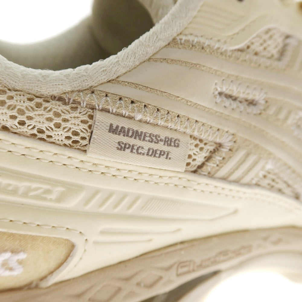 【中古】【未使用】アシックス asics × INVINCIBLE、MADNESS 2026年秋冬 スニーカー ライトベージュ【サイズ27】【 状態ランクS 】【 メンズ 】