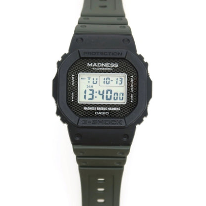 【中古】ジーショック G-SHOCK × MADNESS DW-5000MD 腕時計 ブラックxダークグリーン【 状態ランクA 】【 メンズ 】