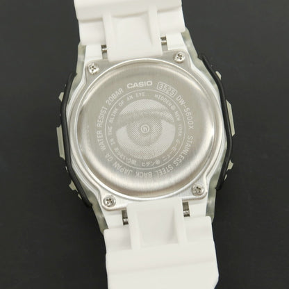【中古】ヒドゥン ニューヨーク Hidden NY × G-SHOCK DW-5600X 腕時計 ホワイト【 状態ランクA 】【 メンズ 】
