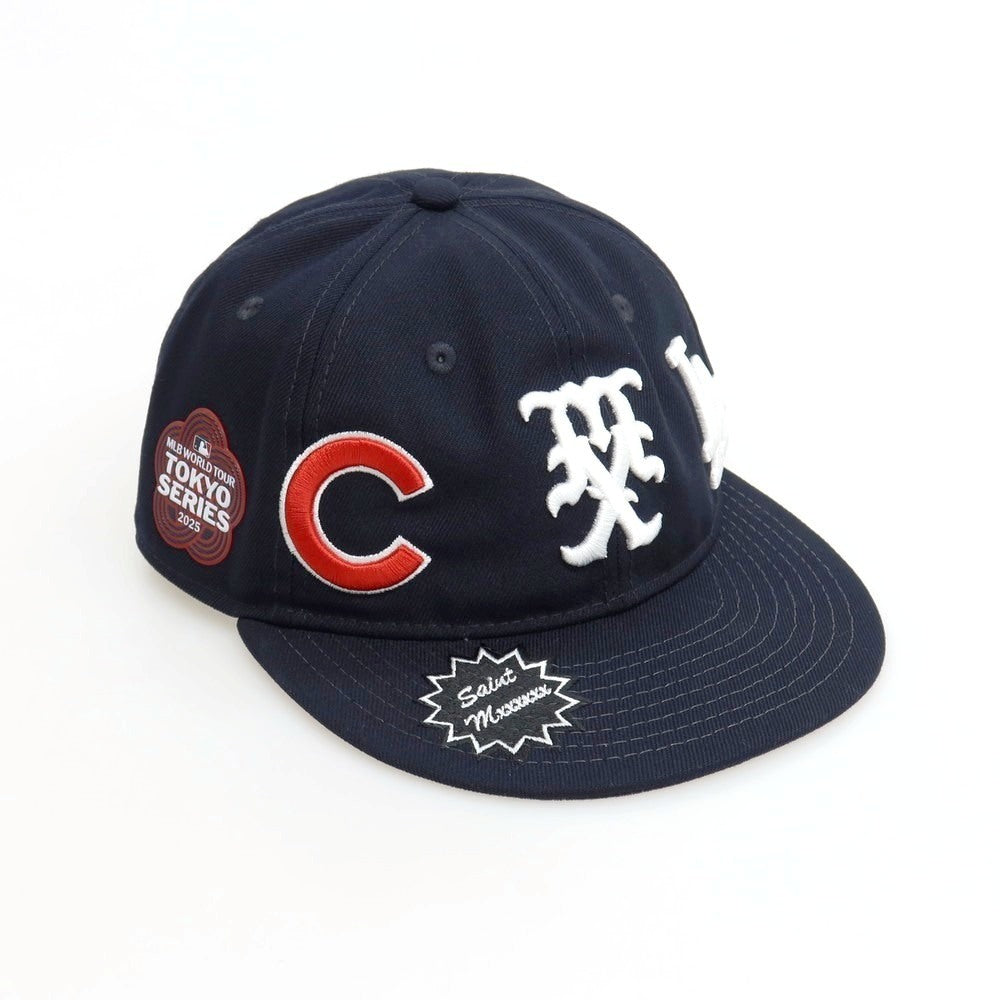 【中古】セント マイケル SAINT Mxxxxxx × NEW ERA MLB WORLD TOUR TOKYO SERIES 2025 ベースボールキャップ 帽子 ダークネイビー【 状態ランクB 】【 メンズ 】