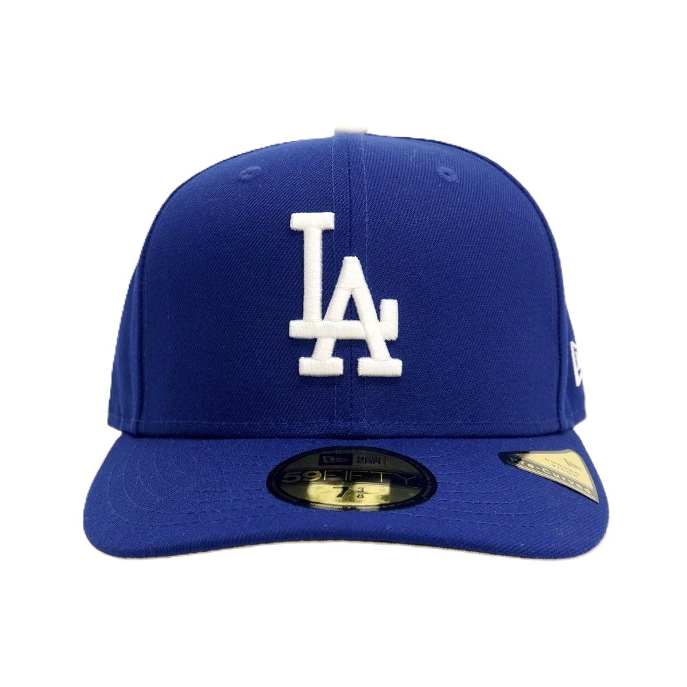 【中古】ニューエラ NEW ERA ポリエステル ベースボールキャップ 帽子 ブルー【サイズ7 3/8（58.7cm）】【 状態ランクA 】【 メンズ 】