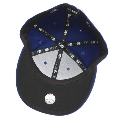 【中古】ニューエラ NEW ERA ポリエステル ベースボールキャップ 帽子 ブルー【サイズ7 3/8（58.7cm）】【 状態ランクA 】【 メンズ 】