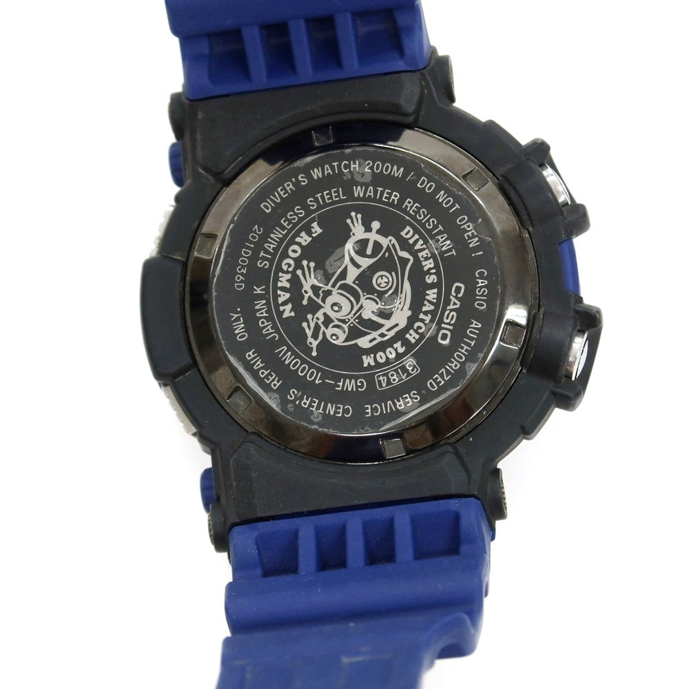 【中古】ジーショック G-SHOCK MEN IN NAVY GWF-1000NV 腕時計 ライトネイビー【 状態ランクB 】【 メンズ 】