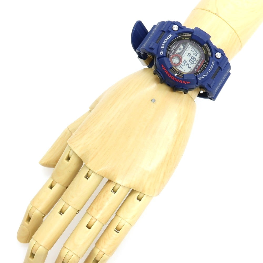 【中古】ジーショック G-SHOCK MEN IN NAVY GWF-1000NV 腕時計 ライトネイビー【 状態ランクB 】【 メンズ 】