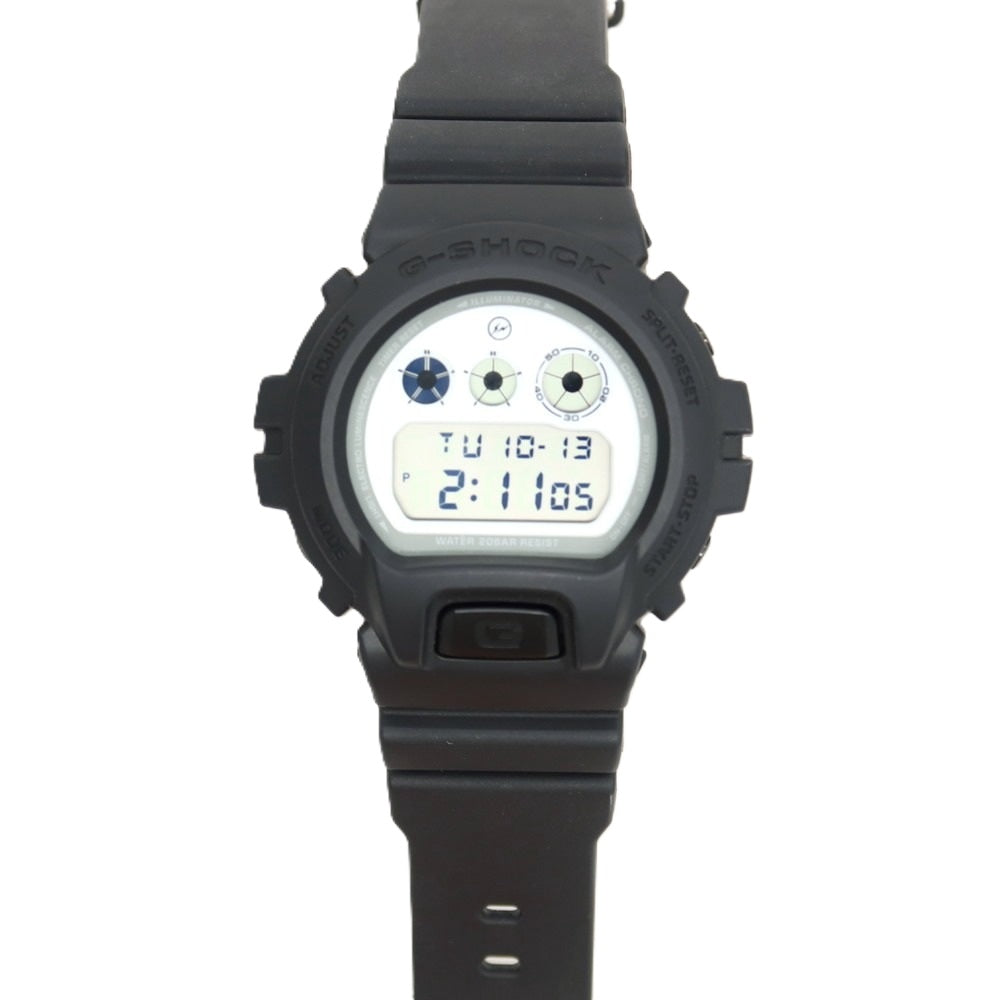 【中古】フラグメントデザイン FRAGMENT DESIGN × G-SHOCK × Ron Herman DW-6900FS 腕時計 ブラック【 状態ランクB 】【 メンズ 】