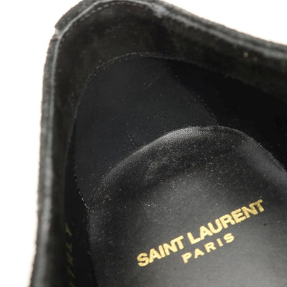 【中古】サンローラン SAINT LAURENT テディレースアップダービー スエード ドレスシューズ ブラック【サイズ41】【 状態ランクA 】【 メンズ 】