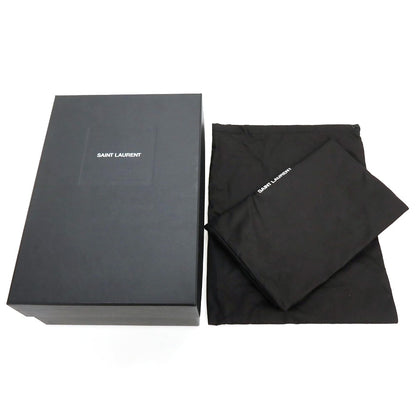 【中古】サンローラン SAINT LAURENT テディレースアップダービー スエード ドレスシューズ ブラック【サイズ41】【 状態ランクA 】【 メンズ 】