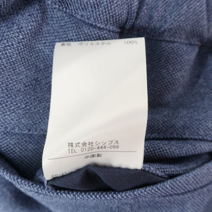 【中古】【未使用】シップス SHIPS Colors ポリエステル 鹿の子 イージーパンツ ブルー【サイズXL】【 状態ランクS 】【 メンズ 】