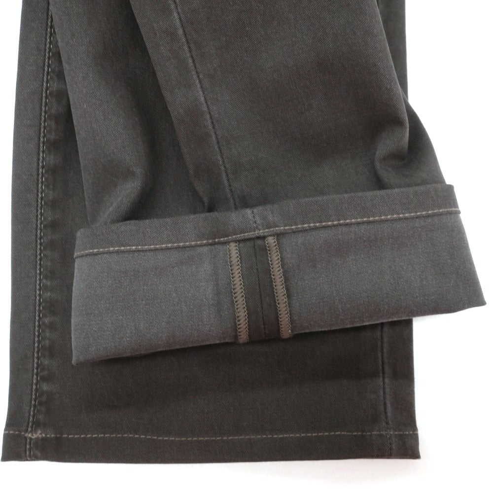 【中古】ピーティートリノ デニム PT TORINO DENIM JAZZ ストレッチ コットン 5ポケットパンツ ブラウングレー【サイズ34】【 状態ランクB 】【 メンズ 】