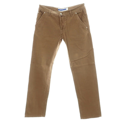 【中古】ヤコブコーエン JACOB COHEN LEONARD ストレッチ コットン 5ポケットパンツ ブラウン【サイズ34】【 状態ランクB 】【 メンズ 】