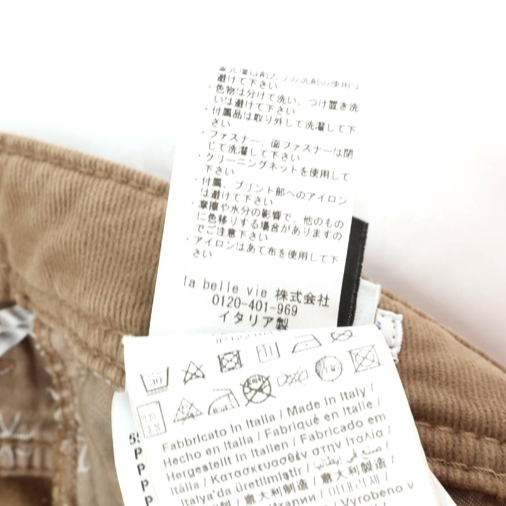 【中古】ヤコブコーエン JACOB COHEN LEONARD ストレッチ コットン 5ポケットパンツ ブラウン【サイズ34】【 状態ランクB 】【 メンズ 】
