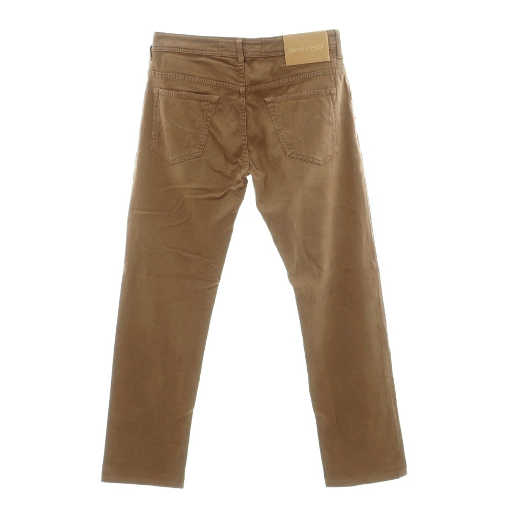 【中古】ヤコブコーエン JACOB COHEN LEONARD ストレッチ コットン 5ポケットパンツ ブラウン【サイズ34】【 状態ランクB 】【 メンズ 】