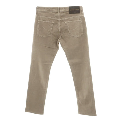 【中古】ヤコブコーエン JACOB COHEN LEONARD ストレッチ コットン 5ポケットパンツ グレージュ【サイズ33】【 状態ランクB 】【 メンズ 】
