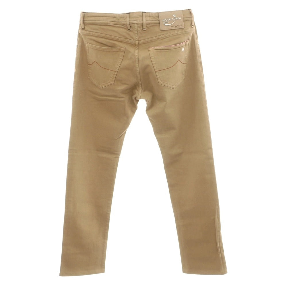 【中古】ヤコブコーエン JACOB COHEN LIMITED EDITION J622 ストレッチ コットン デニムパンツ ベージュ【サイズ33】【 状態ランクB 】【 メンズ 】