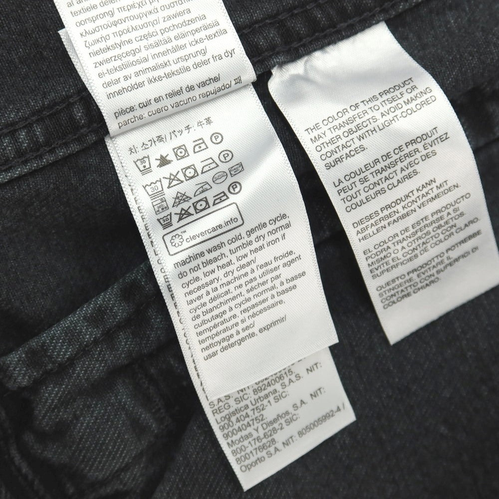 【中古】【未使用】カルバンクラインジーンズ Calvin klein Jeans コットン デニムジャケット グレーブラック【サイズサイズS(US)/ASIA(M)】【 状態ランクS 】【 メンズ 】