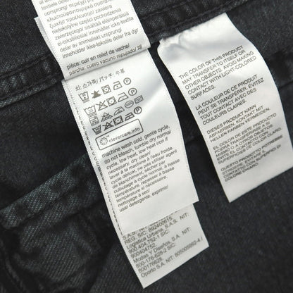 【中古】【未使用】カルバンクラインジーンズ Calvin klein Jeans コットン デニムジャケット グレーブラック【サイズサイズS(US)/ASIA(M)】【 状態ランクS 】【 メンズ 】