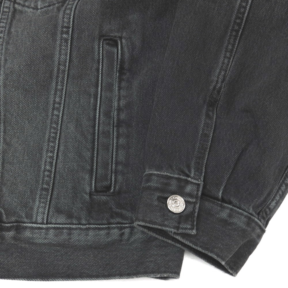【中古】【未使用】カルバンクラインジーンズ Calvin klein Jeans コットン デニムジャケット グレーブラック【サイズサイズS(US)/ASIA(M)】【 状態ランクS 】【 メンズ 】
