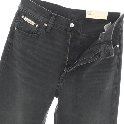 【中古】【未使用】カルバンクラインジーンズ Calvin klein Jeans Baggy Coupe ample コットン デニムパンツ ジーンズ グレーブラック【サイズ28】【 状態ランクS 】【 メンズ 】