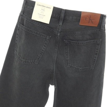 【中古】【未使用】カルバンクラインジーンズ Calvin klein Jeans Baggy Coupe ample コットン デニムパンツ ジーンズ グレーブラック【サイズ28】【 状態ランクS 】【 メンズ 】