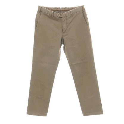 【中古】ロロピアーナ Loro Piana ストレッチ コットン カジュアルスラックスパンツ ダークグレージュ【サイズ46】【 状態ランクC 】【 メンズ 】