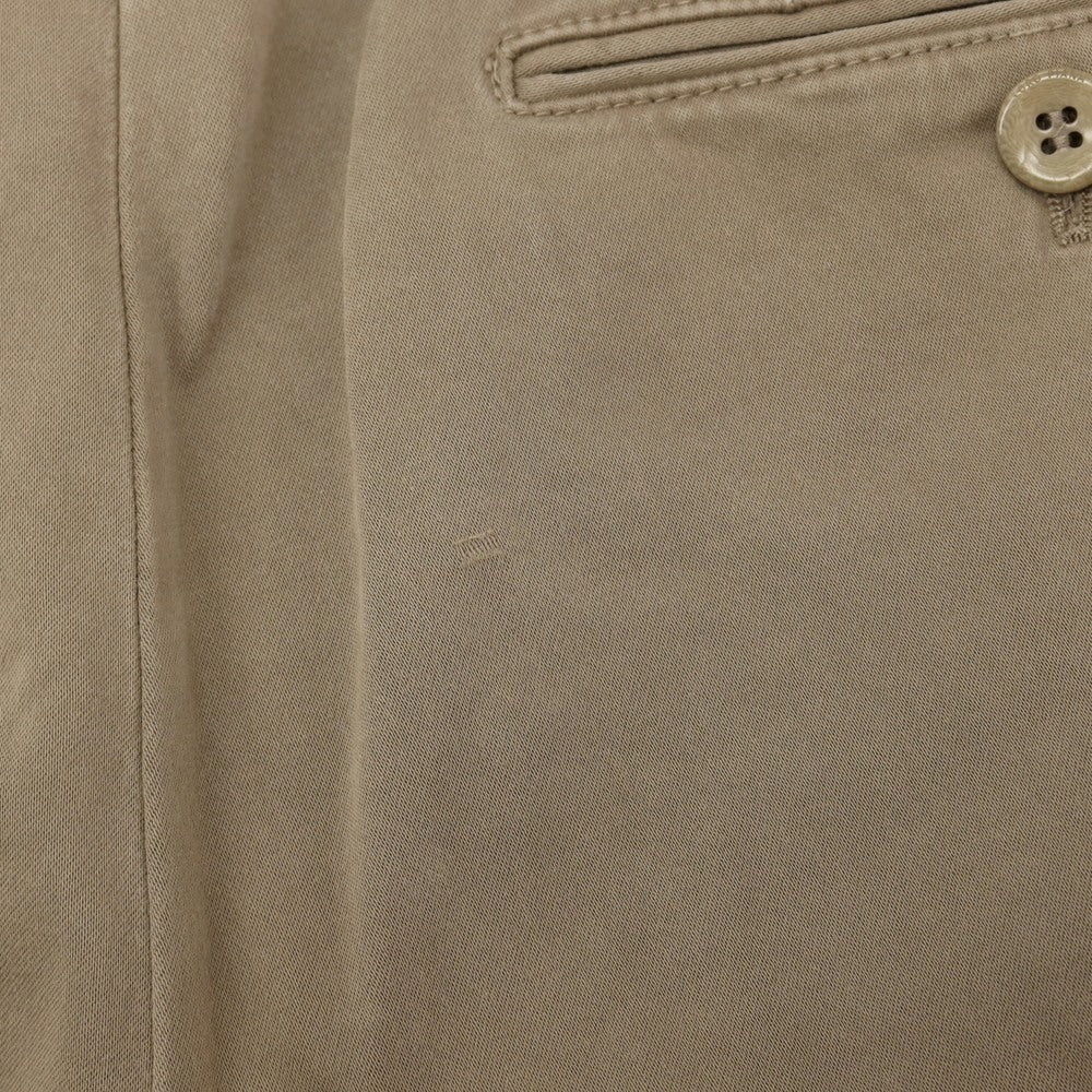【中古】ロロピアーナ Loro Piana ストレッチ コットン カジュアルスラックスパンツ ダークグレージュ【サイズ46】【 状態ランクC 】【 メンズ 】