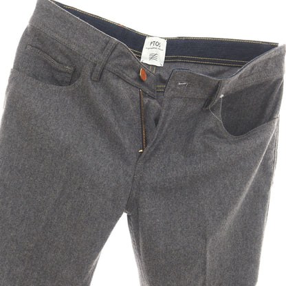 【中古】ピーティーゼロチンクエ PT05 SWING ウールポリウレタン 5ポケットパンツ グレー【サイズ31】【 状態ランクB 】【 メンズ 】