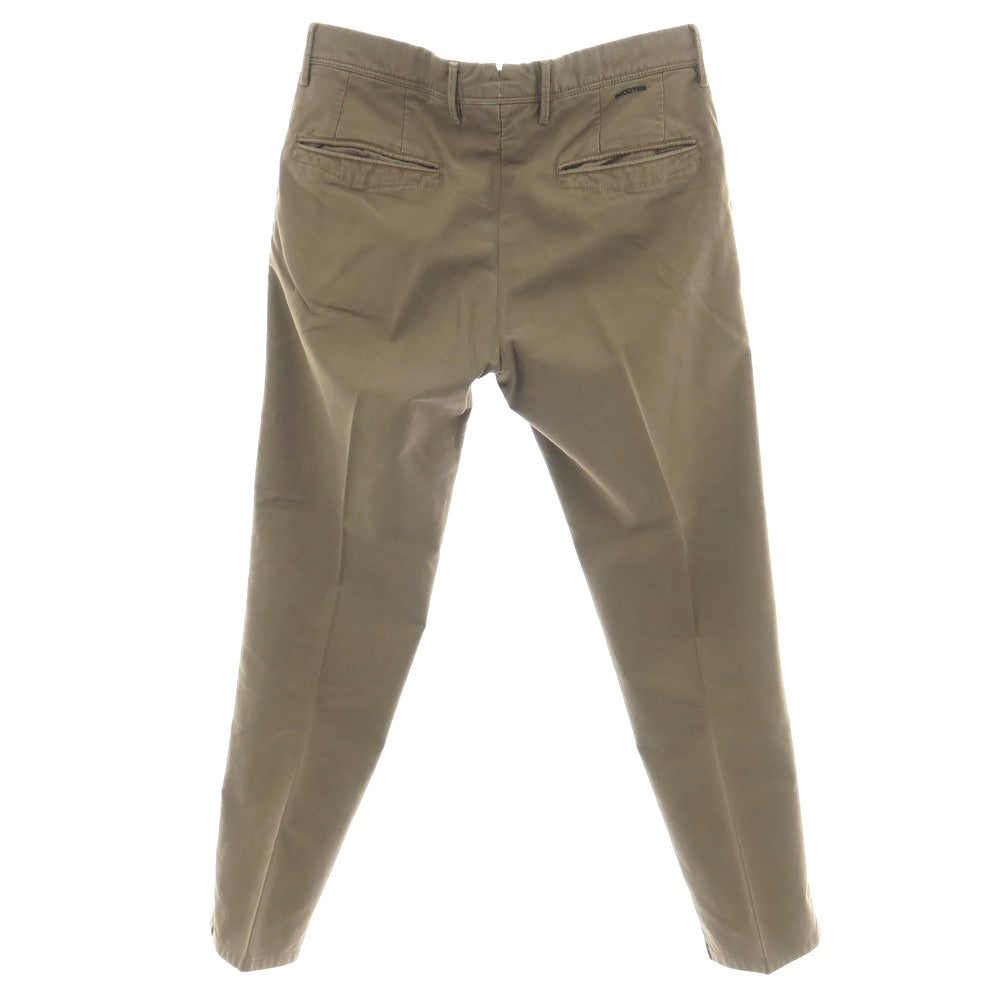 【中古】インコテックス スラックス INCOTEX SLACKS ストレッチ ツイルコットン カジュアルスラックスパンツ カーキブラウン【サイズ31】【 状態ランクC 】【 メンズ 】
