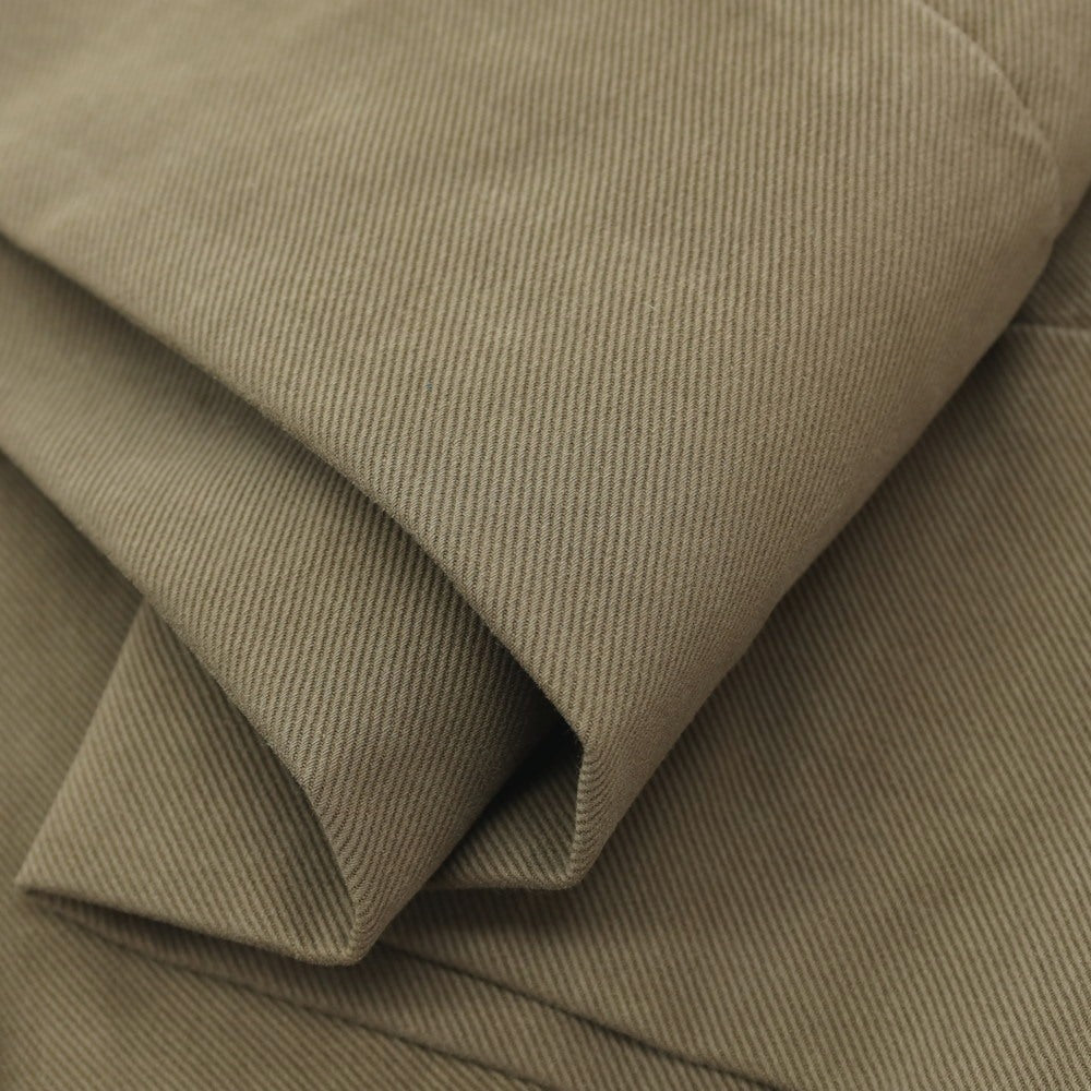 【中古】インコテックス スラックス INCOTEX SLACKS ストレッチ ツイルコットン カジュアルスラックスパンツ カーキブラウン【サイズ31】【 状態ランクC 】【 メンズ 】