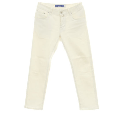 【中古】ヤコブコーエン JACOB COHEN NICK ストレッチ コットンポリエステル デニムパンツ ホワイト【サイズ31】【 状態ランクC 】【 メンズ 】