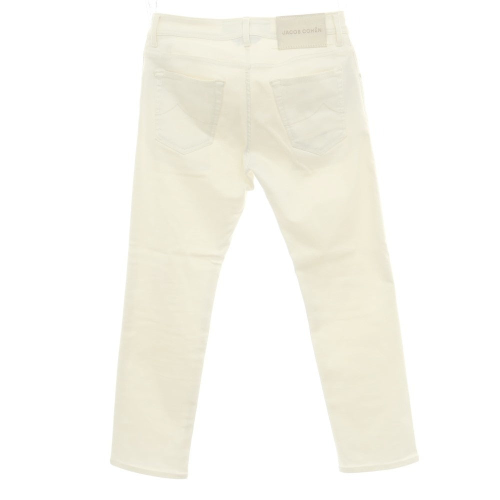 【中古】ヤコブコーエン JACOB COHEN NICK ストレッチ コットンポリエステル デニムパンツ ホワイト【サイズ31】【 状態ランクC 】【 メンズ 】