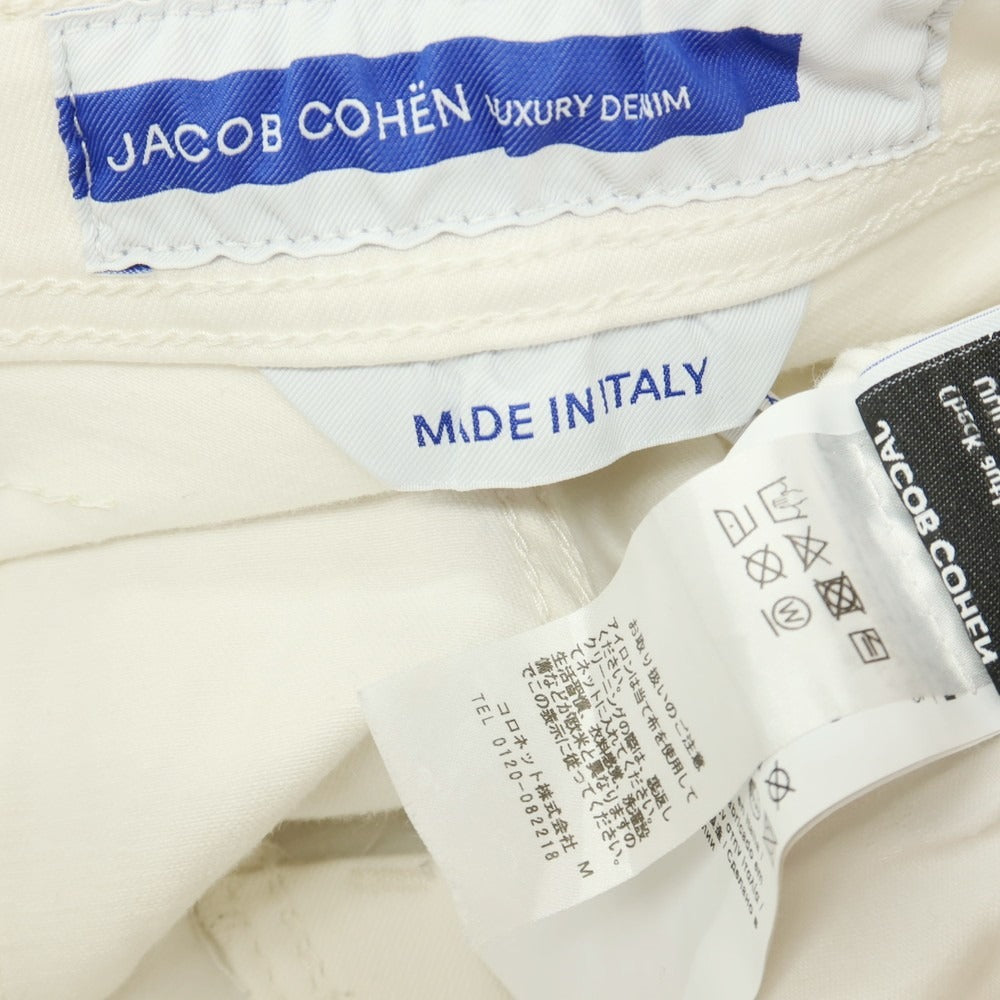 【中古】ヤコブコーエン JACOB COHEN NICK ストレッチ コットンポリエステル デニムパンツ ホワイト【サイズ31】【 状態ランクC 】【 メンズ 】