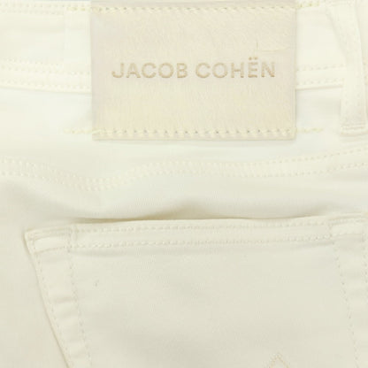 【中古】ヤコブコーエン JACOB COHEN NICK ストレッチ コットンポリエステル デニムパンツ ホワイト【サイズ31】【 状態ランクC 】【 メンズ 】