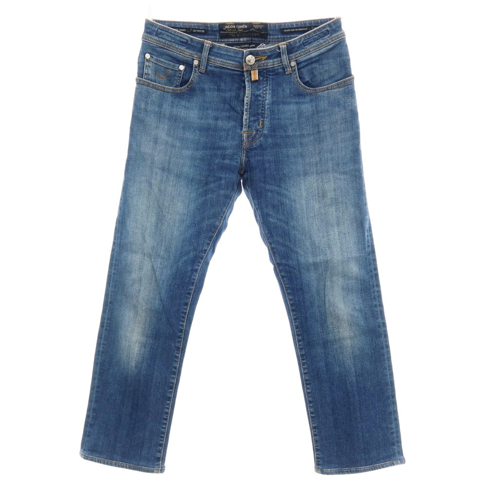 【中古】ヤコブコーエン JACOB COHEN LIMITED EDITION J688 ストレッチ コットン デニムパンツ ジーンズ ブルー【サイズ31】【 状態ランクB 】【 メンズ 】