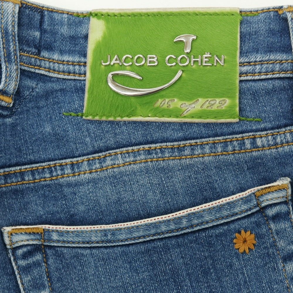 【中古】ヤコブコーエン JACOB COHEN LIMITED EDITION J688 ストレッチ コットン デニムパンツ ジーンズ ブルー【サイズ31】【 状態ランクB 】【 メンズ 】