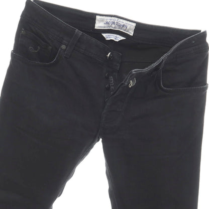 【中古】ヤコブコーエン JACOB COHEN J622 ストレッチ コットンレーヨン デニムパンツ ジーンズ ブラック【サイズ32】【 状態ランクC 】【 メンズ 】