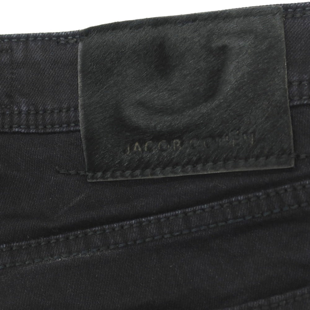【中古】ヤコブコーエン JACOB COHEN J622 ストレッチ コットンレーヨン デニムパンツ ジーンズ ブラック【サイズ32】【 状態ランクC 】【 メンズ 】