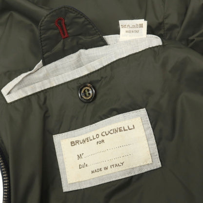 【中古】ブルネロクチネリ Brunello Cucinelli ポリエステルナイロン フィールドジャケット ネイビー【サイズL】【 状態ランクC 】【 メンズ 】